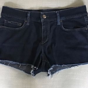 Joe's Jean Raw Edge Denim Shorts Esther Wash Sz 27